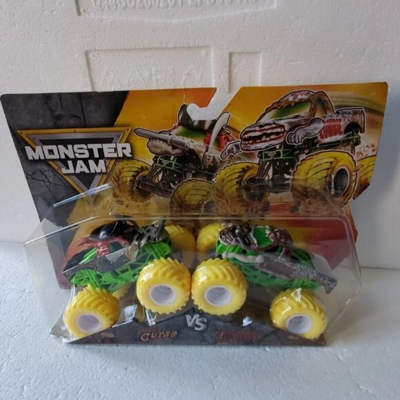 Monster Jam Pirate’s Curse™ vs Zombie 2-Pack Die-Cast Monster Trucks⚔️Vs🧟 Toys - Picture 15 of 15
